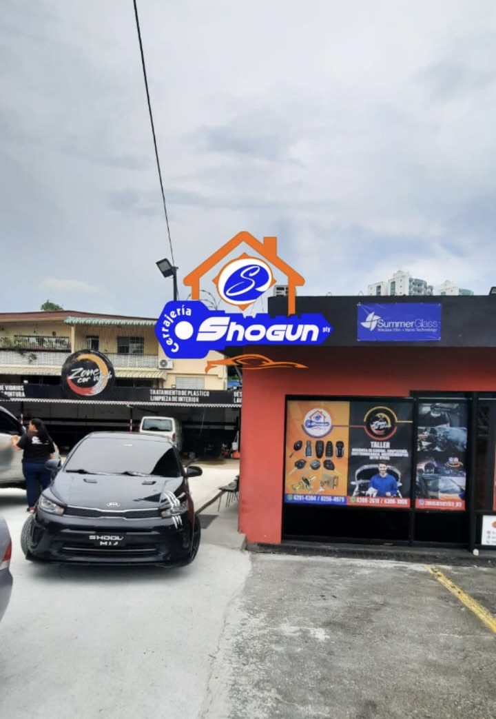 Cerrajería automotriz Shogun PTY en Panamá